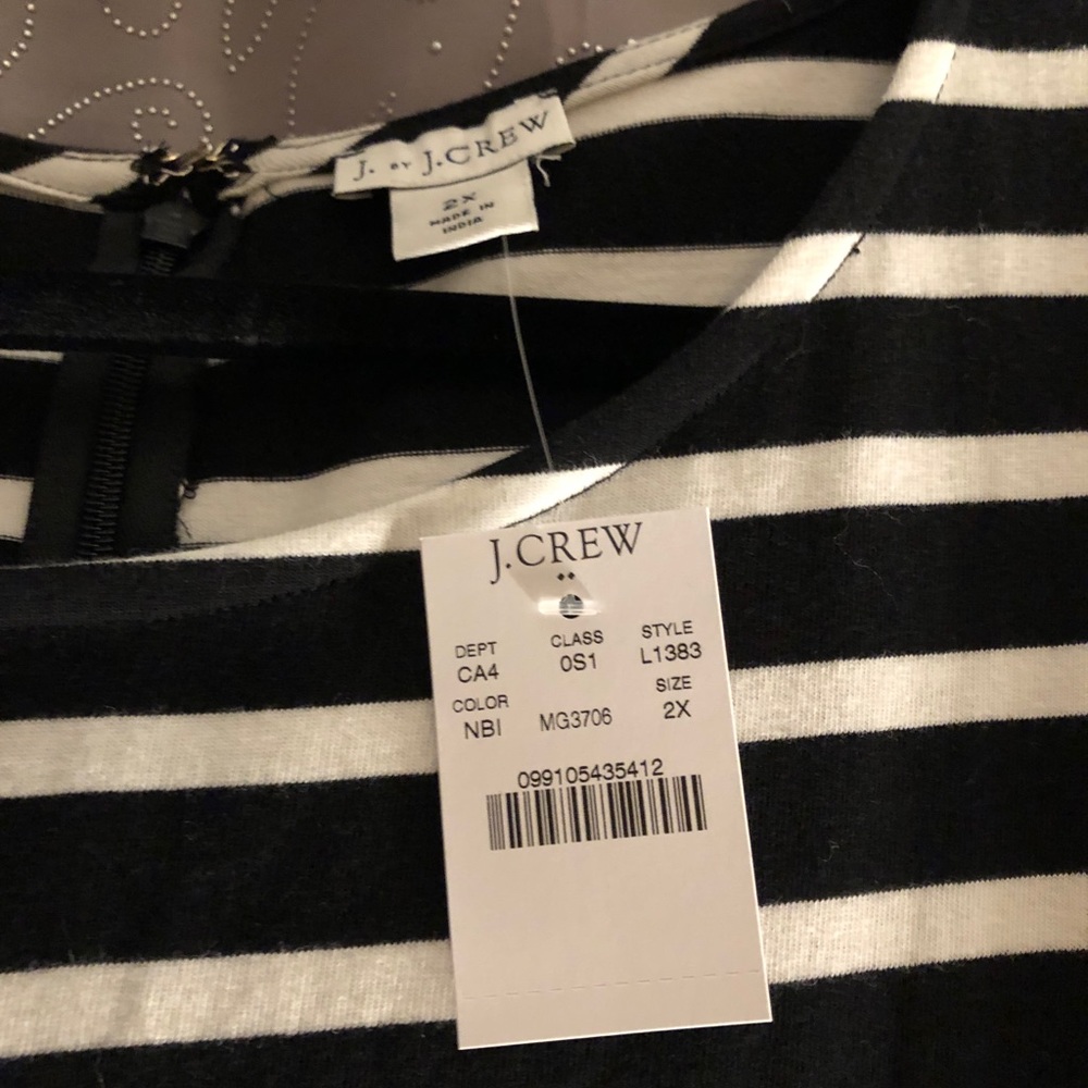 Plus size J.Crew ankle length dress.
